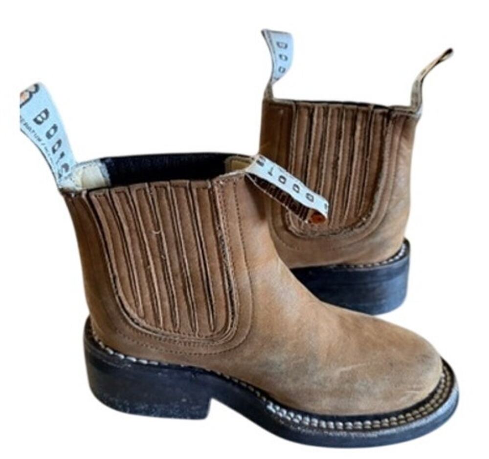 Billy Boots Brown Leather Ankle Chelsea Boots Kids Size 14 Mexico